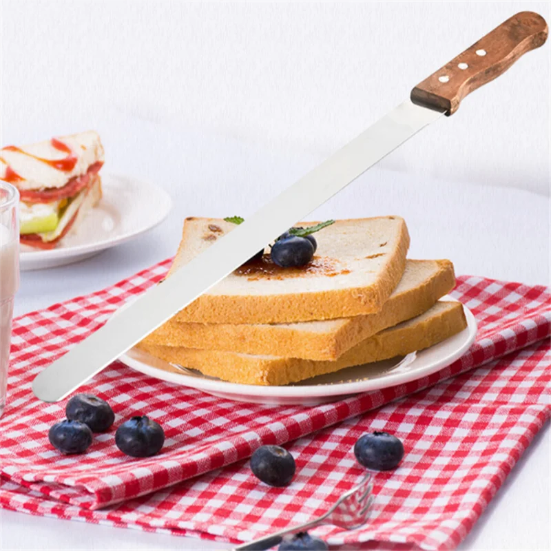 10/12/14 Inch Best Serrated Bread Knife Cake Cutting Knifes Long Slicing Cutter Stainless Steel Loaf Breads Slicer Kitchen Tools