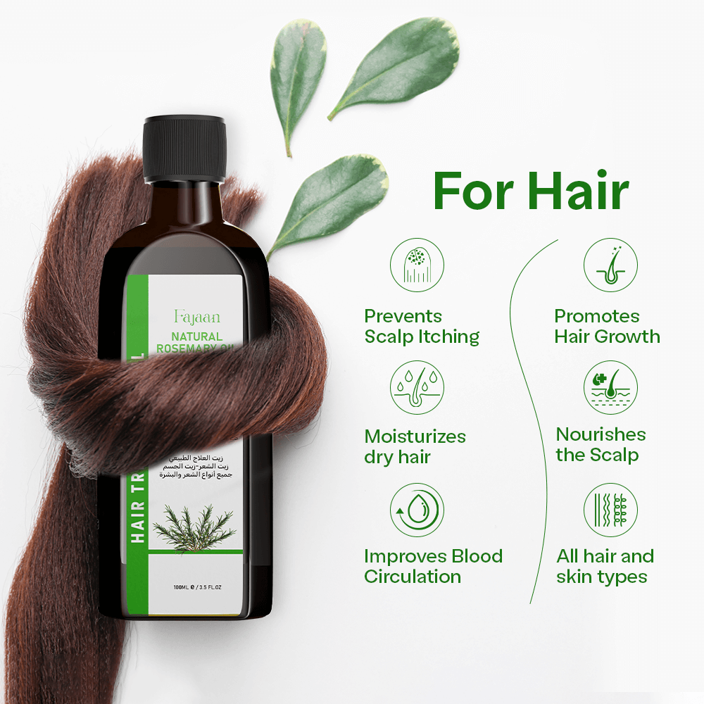 Fajaan™ Natural Rosemary Hair Oil