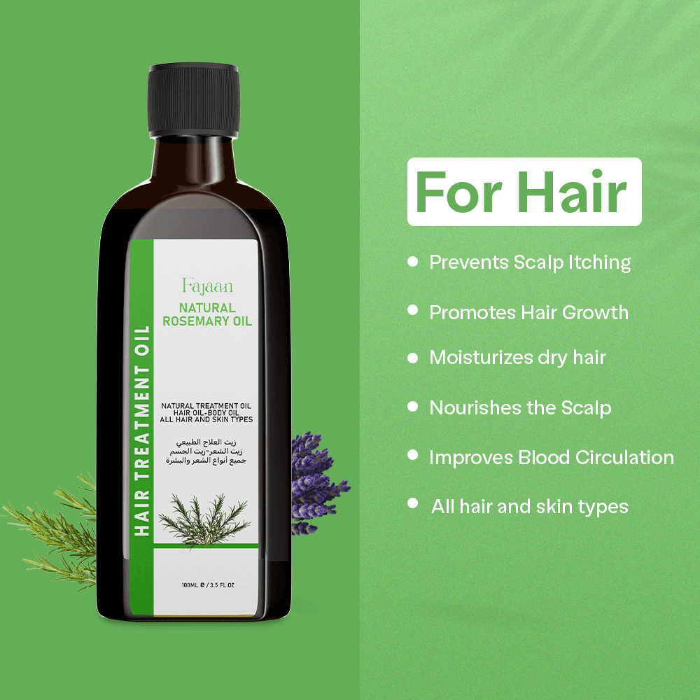 Fajaan™ Natural Rosemary Hair Oil